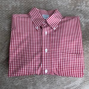 Men’s Brooks Brothers Sport Shirt/Button Down Red